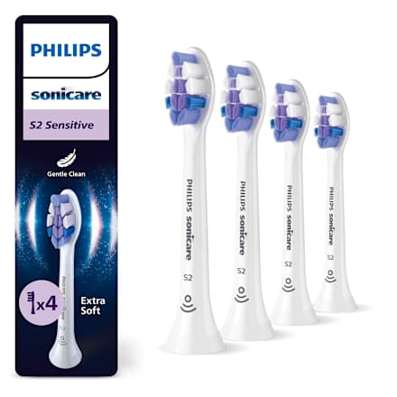 Aufsteckbürsten S2 Sensitive Weiß Philips Sonicare