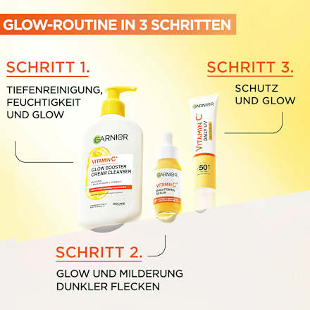 Reinigungsgel Glow Booster Cream Cleanser Garnier Skin Active