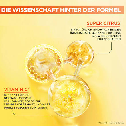 Serum-Creme 2in1 Vitamin C, LSF 25 Garnier Skin Active