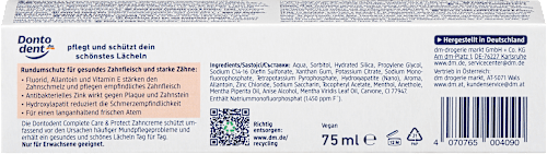 Zahnpasta Complete Care & Protect Dontodent