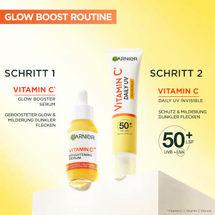 Fluid Vitamin C Invisible LSF 50+ Garnier Skin Active