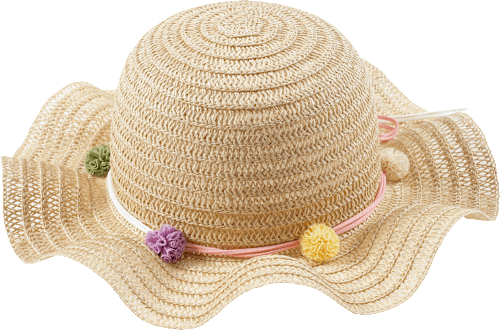 Strohhut, beige, Gr. 54/55 PUSBLU