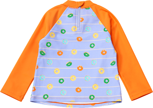 UV Shirt mit Donut-Muster, orange & lila, Gr. 98/104 PUSBLU
