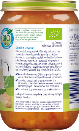 Rigatoni Napoli BIO, po 11. miesiącu HiPP