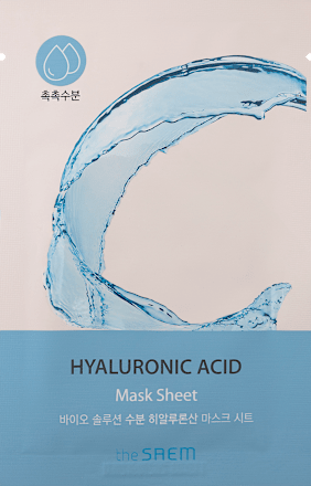 textilní pleťová maska Solution Hydrating Hyaluronic Acid The SAEM