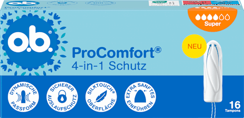 Tampons ProComfort Super o.b.