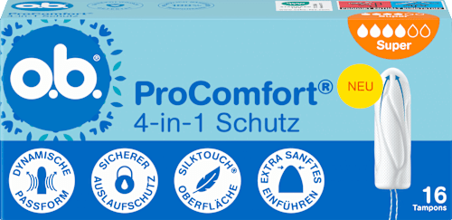 Tampons ProComfort Super o.b.