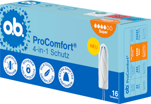 Tampons ProComfort Super o.b.