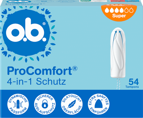 Tampons ProComfort Super o.b.