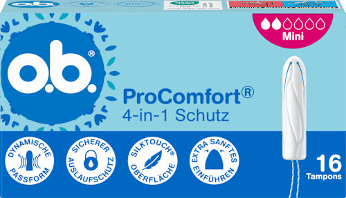 Tampons ProComfort Mini o.b.