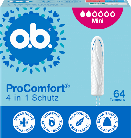 Tampons ProComfort Mini o.b.