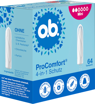 Tampons ProComfort Mini o.b.