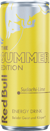 Erfrischungsgetränk Energy Drink Summer Edition Red Bull