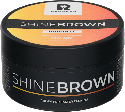 SHINE BROWN ORIGINAL krema za ubrzano tamnjenje Tan up! Byrokko