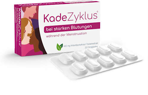 KadeZyklus bei starken Blutungen während der Menstruation 400 mg Filmtabletten KadeZyklus