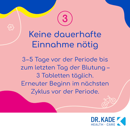 KadeZyklus bei starken Blutungen während der Menstruation 400 mg Filmtabletten KadeZyklus