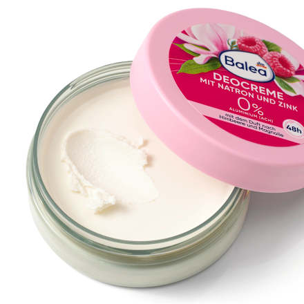 Deocreme mit Natron und Zink Balea