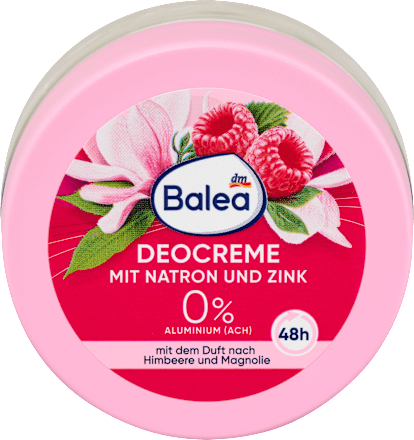 Deocreme mit Natron und Zink Balea