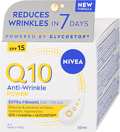 Ránctalanító feszesítő nappali arckrém Q10 POWER FF15 NIVEA