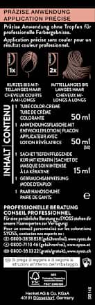 Haarfarbe 1_4 Blauschwarz Syoss