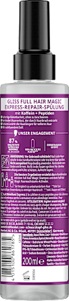 Sprüh-Conditioner Express-Repair Full Hair Magic Schwarzkopf GLISS