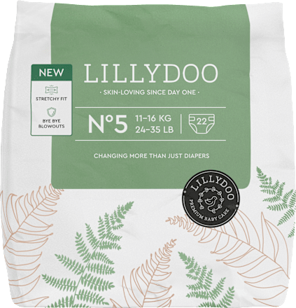 Windeln green Gr. 5 (11-16 kg) LILLYDOO green