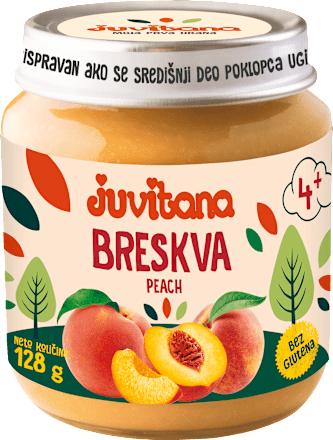 Dečija kašica - breskva, od 4. meseca juvitana