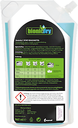 Sportwaschmittel  Bionicdry