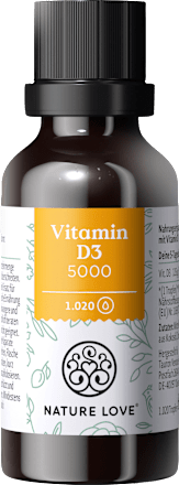 Vitamin D3 5000 I.E. Tropfen Nature Love