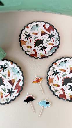 Party-Dekorationsset, Dinosaurier Mix 11tlg PartyDeco