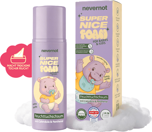 Feuchttuchschaum Super Nice Foam nevernot
