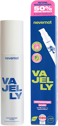Intimpflege Waschgel Vajelly Sensitiv nevernot
