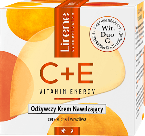 C+E Odżywczy krem głęboko nawilżający na dzień i na noc Lirene
