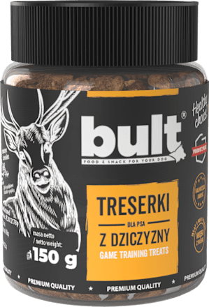 Treserki dla psa z dziczyzny bult