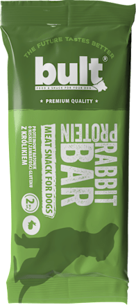 Batonik proteinowy z królikiem dla psa bult