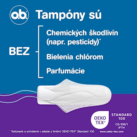 Tampóny ExtraProtect Super o.b.