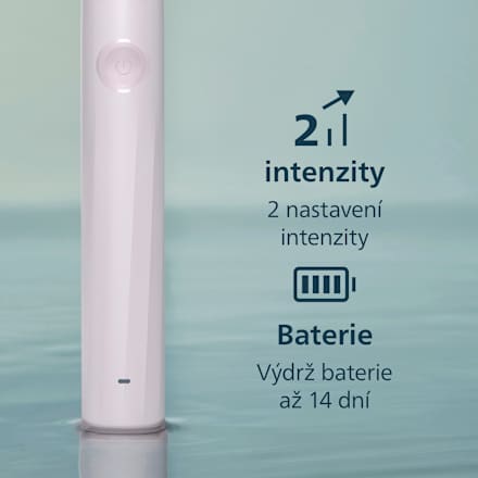 sonický elektrický zubní kartáček 2100 HX4021/03, růžový Philips Sonicare
