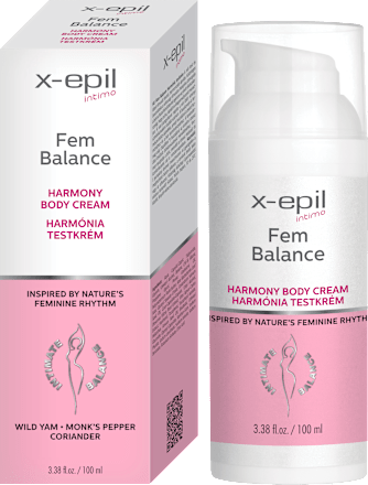 Harmónia testkrém Fem Balance X-Epil