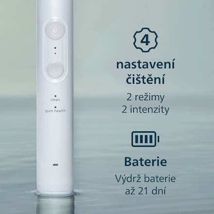 sonický elektrický zubní kartáček 4100 HX4041/41, bílý Philips Sonicare