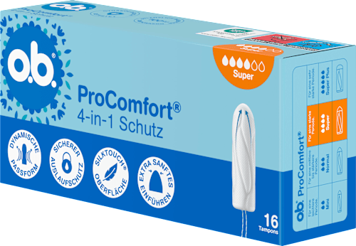 Tampons ProComfort Super o.b.