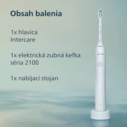 Sonická elektrická zubná kefka 2100, biela Philips Sonicare