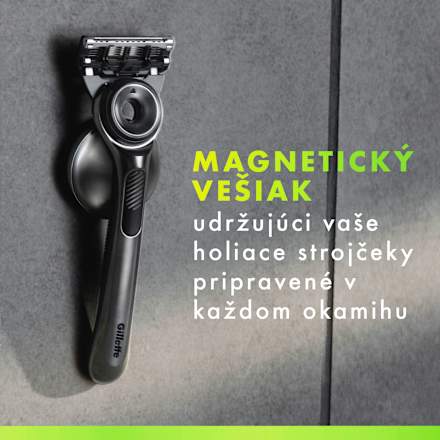 Pánsky holiaci strojček Labs + 1 NH a držiak Gillette