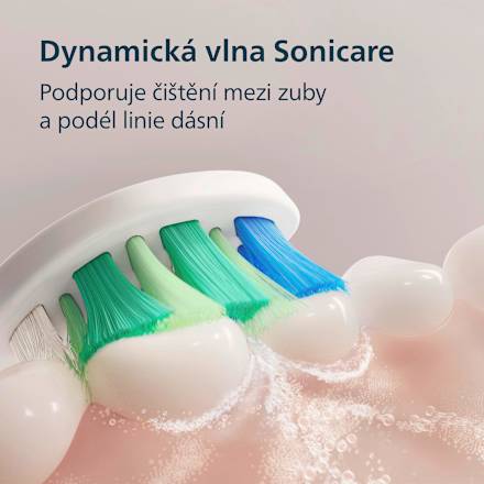 sonický elektrický zubní kartáček 2100 HX4021/01, bilý Philips Sonicare
