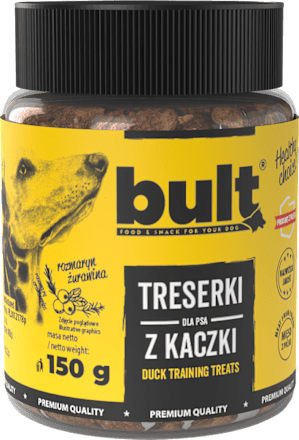 Treserki dla psa z kaczki z żurawiną bult