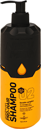 Sampon keratinnal, sérült hajra NISH MAN