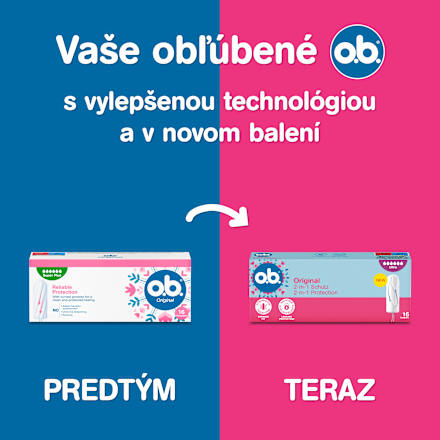 Tampóny Original Ultra o.b.