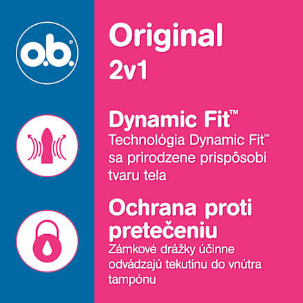 Tampóny Original Ultra o.b.
