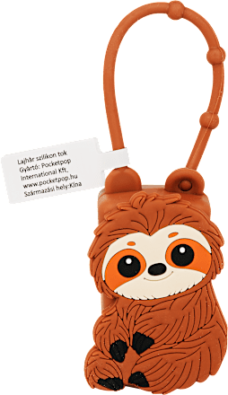 Szilikon tok kéztisztítókhoz 3D Lajhár Pocketpop