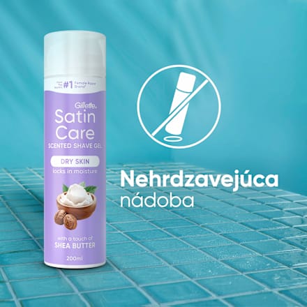 Gél na holenie Shea Butter Silk Satin Care