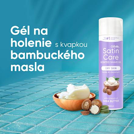 Gél na holenie Shea Butter Silk Satin Care